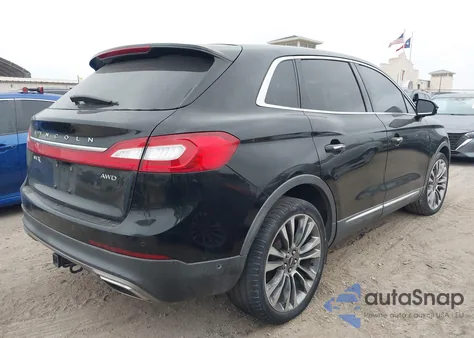 2017 Lincoln Mkx Reserve z USA, uszkodzony, nr VIN 2LMPJ8LR6HBL16792